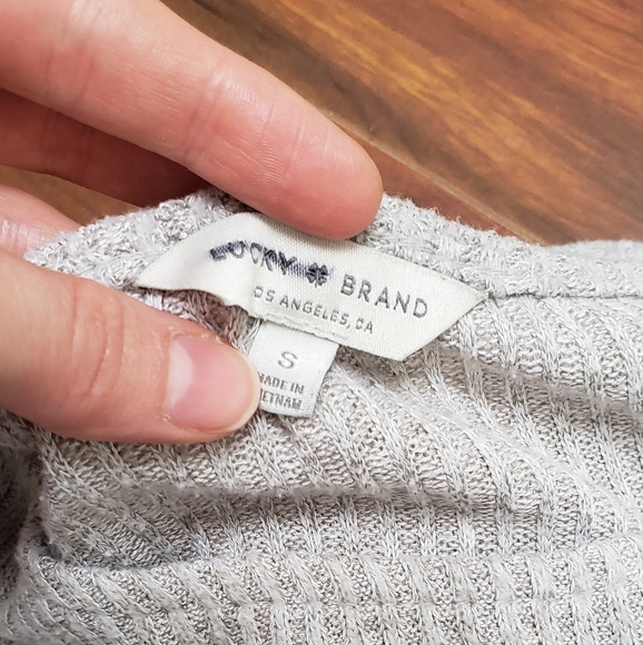 Tie bell sleeves sweater - Picture 2 of 2